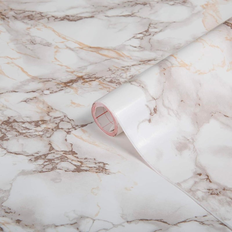 d-c-fix self-Adhesive Film Brown Marble Stone 26.5'' x 78.7" (FA3468032) - Image 4